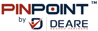 Logo for the PinPoint Search Process by Deare Search Partners